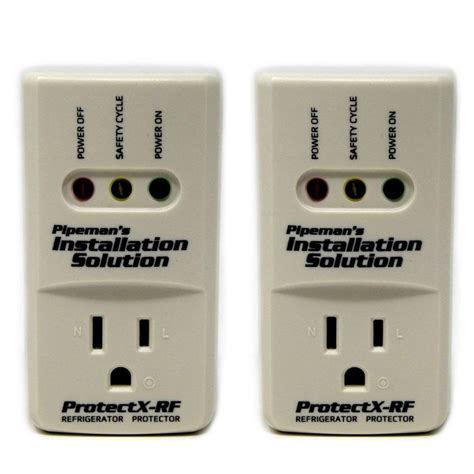 2 Pack 1800 Watts Refrigerator Voltage Surge Protector Appliance New