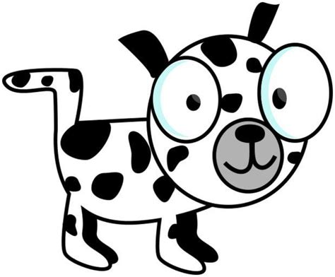 Free Images Dalmatian Big Eyes Cartoon 0