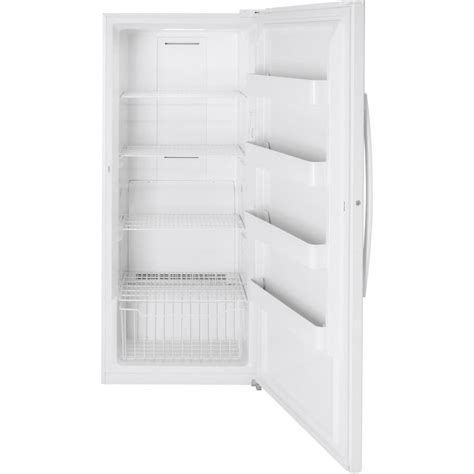 Ge 213 Cu Ft Frost Free Upright Freezer White At