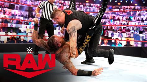 Kevin Owens Vs Aleister Black No Disqualification Match Raw Oct