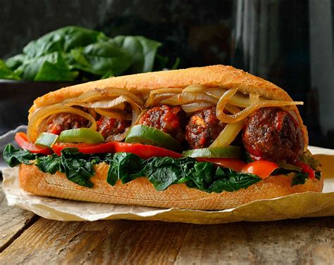 Vegan Meatball Sub Cilantro And Citronella