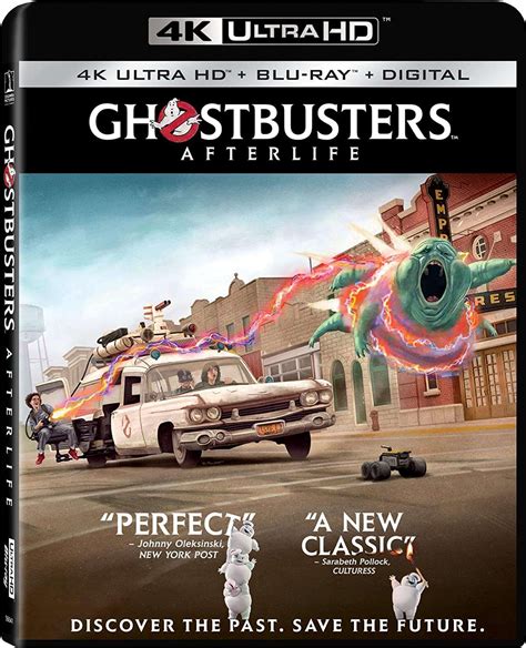 Ghostbusters Afterlife Blu Ray Dvd Cover Art Revealed Ghostbusters