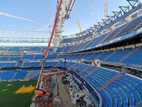 Obras BernabÉu Fotos ActualizaciÓn Semanal Interiores Nuevo Estadio Bernabéu