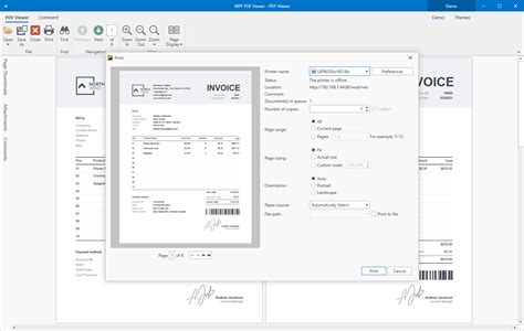 WPF PDF Viewer Display Print PDF Docs DevExpress