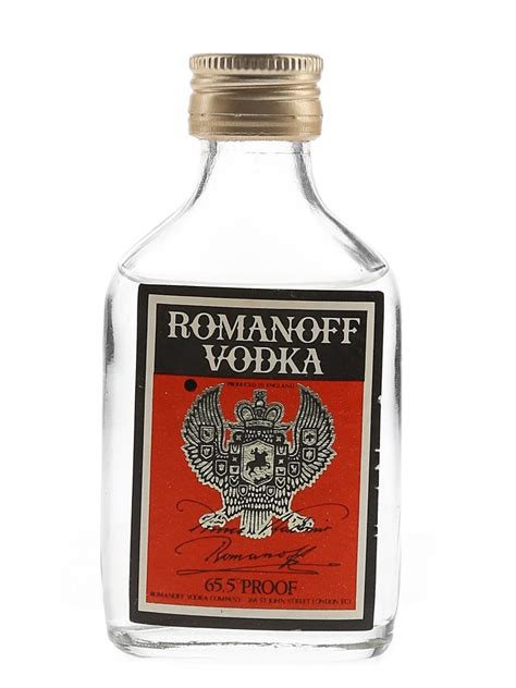 Romanoff Vodka Lot 117373 Buysell Vodka Online