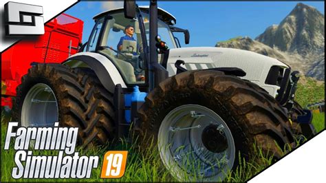 Lamborghini Tractor Farming Simulator 19 Gameplay E12 Youtube