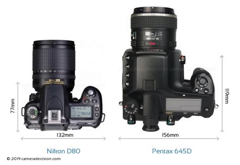 Nikon D80 Vs Pentax 645d Detailed Comparison