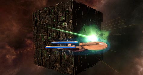 Engaging The Borg Image Star Trek Armada 3 Mod For Sins Of A Solar