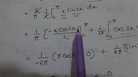 Find Fourier Series Of F X Xsinx Youtube