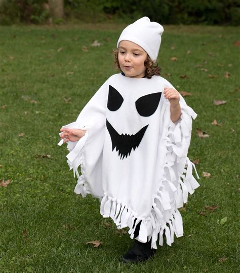 No Sew Ghost Costume Toddler Halloween Costumes Diy Costumes Kids