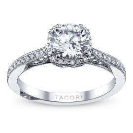 Tacori K White Gold Diamond Engagement Ring Setting Robbins Brothers