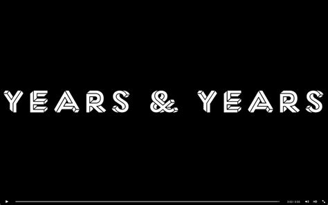 Years And Years Band Logo / Years Years Italia Posts Facebook : His 