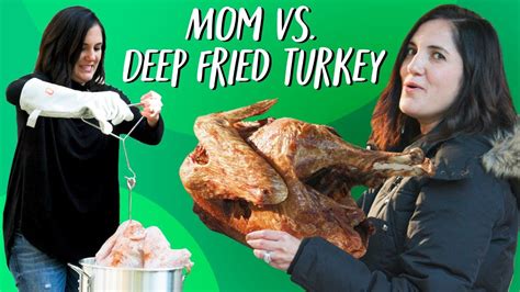 Mom Takes On Thanksgiving Fried Turkey To Inject Or Not To Inject