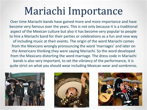 Ppt Mariachi Powerpoint Presentation Free Download Id1980108