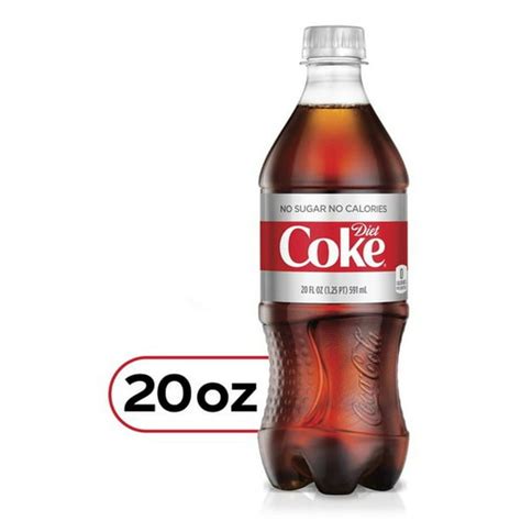 Diet Coke 20oz Fl Oz Bottles Pack Of 24