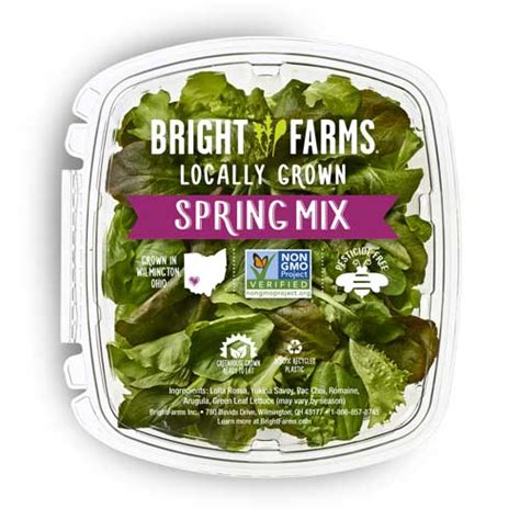 Brightfarms To Sell Locally Grown Packaged Salads In Ohio Valley