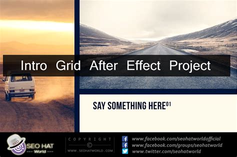 Download Intro Grid After Effects Project Free 2018 | Hacking Tricks