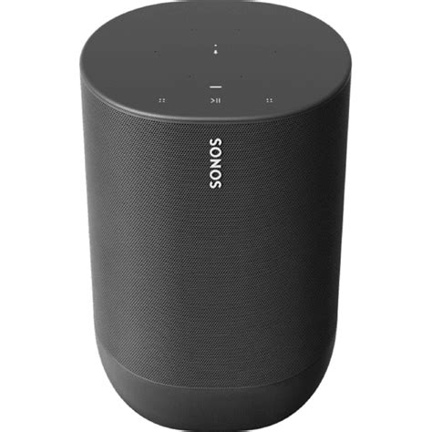 Sonos Move Portable Smart Speaker Black Sonos From Inta Audio Uk