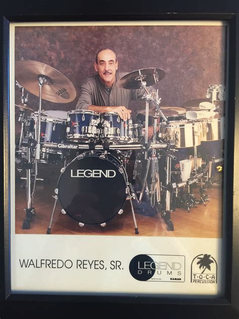 Walfredo De Los Reyes Sr Original 1980s Legend Drum Set Mint Their
