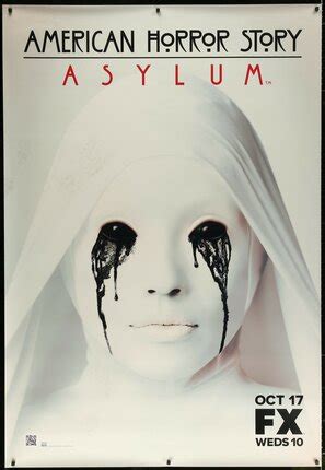 Cooperativa Ritardo Dipendenza American Horror Story Asylum Poster Baia Prestazione Mormorio