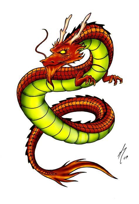 Cartoon Chinese Dragon Clipart Best