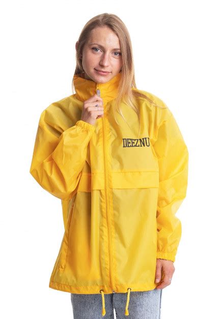 Deez Nuts Crooked Smile Gold Windbreaker IMPERICON UK