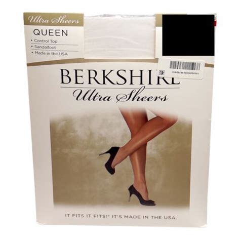 berkshire ultra sheers queen control top pantyhose ~white~ plus
