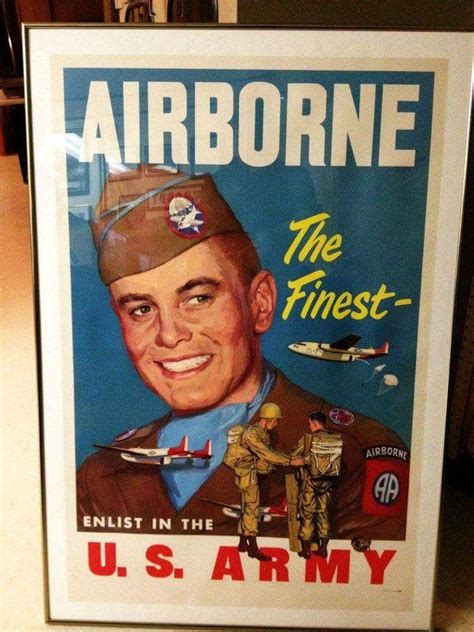 Pin By Don Mcewen On Airborne Army Poster Airborne Army Army Airborne