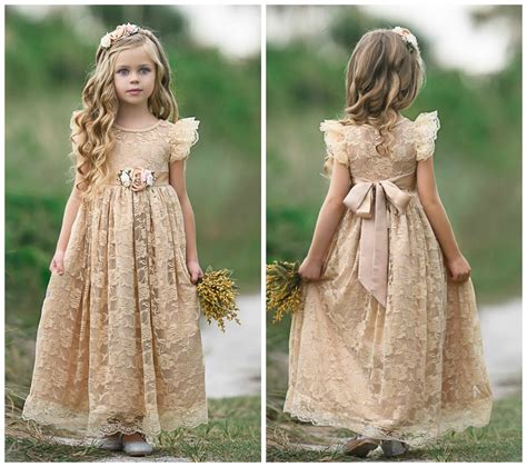 country flower girl dresses dresses images 2022