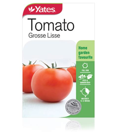 Tomato Grosse Lisse Garden Seeds Yates Australia