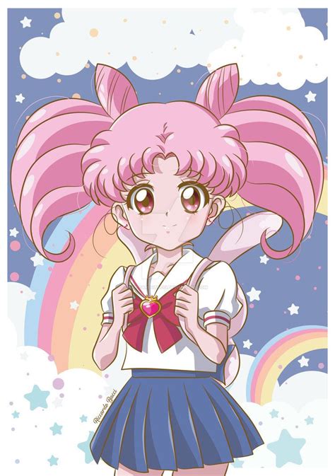 Chibiusa Tsukino By Riccardobacci Sailor Moon Wallpaper Super Sailor