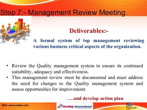 Iso 9001 Management Review Meeting Presentation Slides Lasopakids