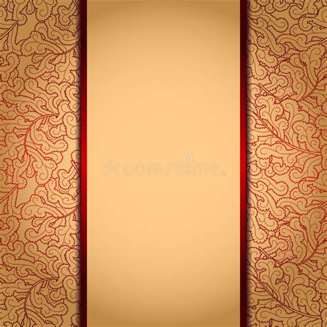 Elegant Gold Background Stock Vector Illustration Of Border 38443361