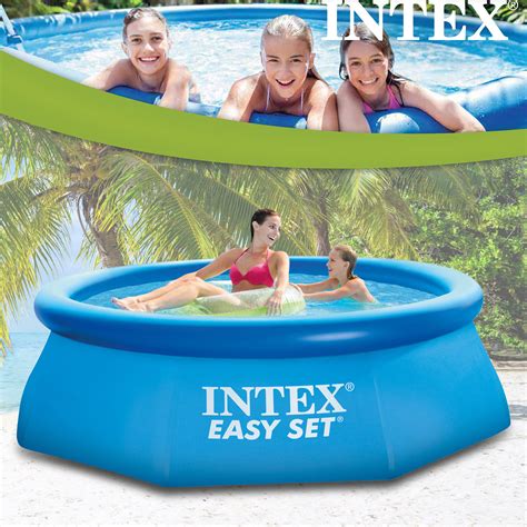 Intex easy set 2 44m x 0 76m easyset von intex ist der am einfachsten. Intex 305x91 cm Easy Set bestehend aus Pool, Filterpumpe ...