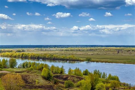 View Of The Oka River Russia Stock Photo Image Of Russia Region