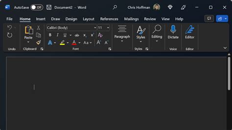 How To Enable Dark Mode In Microsoft Office