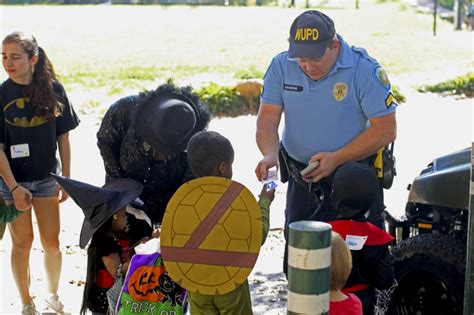 Safe Trick Or Treat Brings Costumed Children To Campus