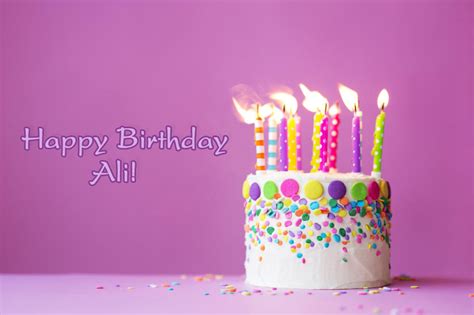Happy Birthday Ali Pictures Congratulations