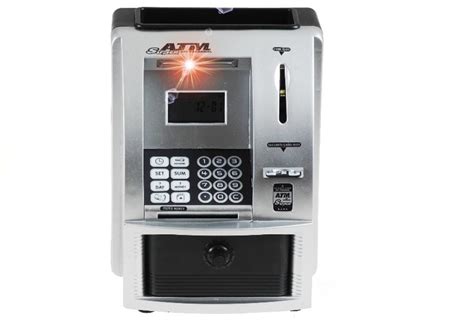 Cash Point Dispenser Atm Realistic Money Box Toys Educational Toys