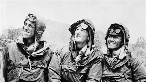 Edmund Hillary And Tenzing Norgay Die Erstbesteigung Des Mount Everest