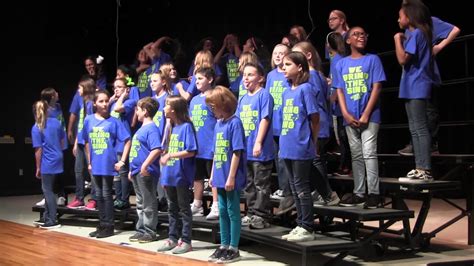 We Bring The Sing 5th Grade Choir Day Performance Youtube