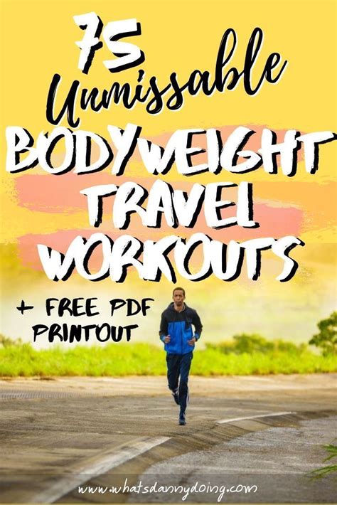 75 Travel Workouts Crossfit Wod Guide For Travellers Keeping Up With