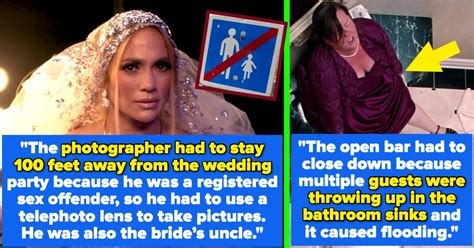 people are revealing the trashiest weddings they ve been to and so many of them are horror