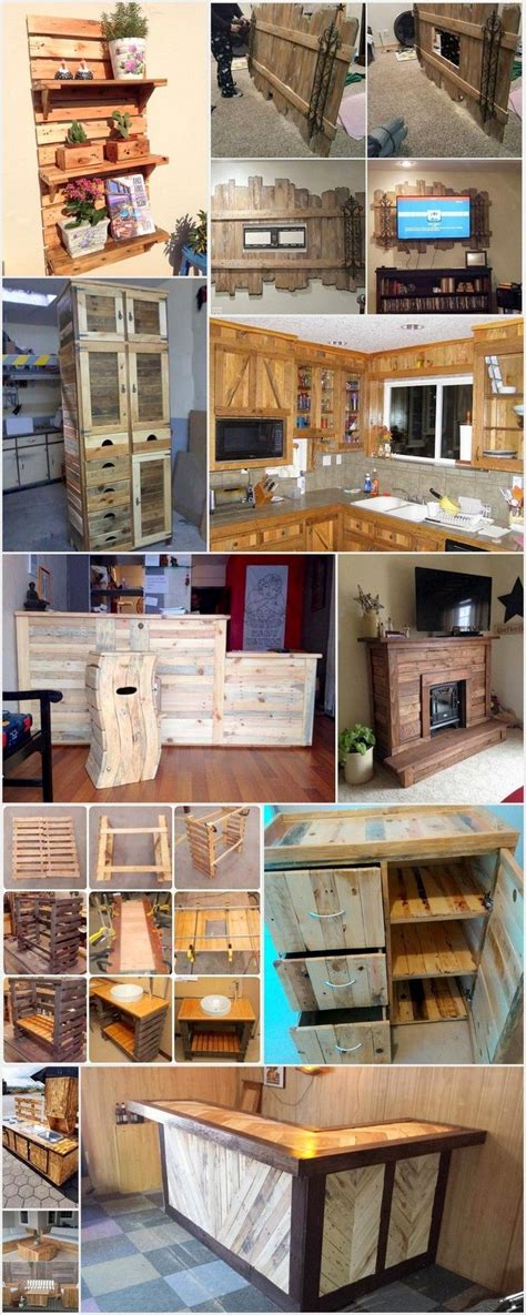 Create wood wood project yourself for gift 2. Cool and Easy Shipping Wood Pallet Projects | Easy woodworking projects, Wood pallets, Diy wood ...