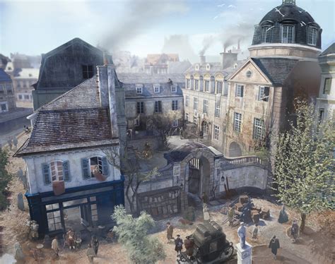 The Beautiful Art Behind The Paris Of Assassin S Creed Unity The Verge