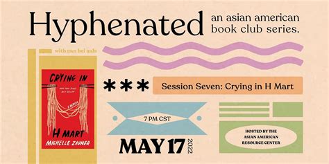 Hyphenated An Asian American Book Club Crying In H Mart Asian American Resource Center