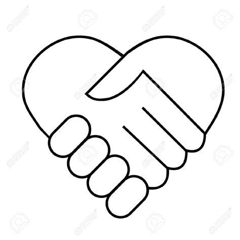 Handshake clipart heart, Handshake heart Transparent FREE for download