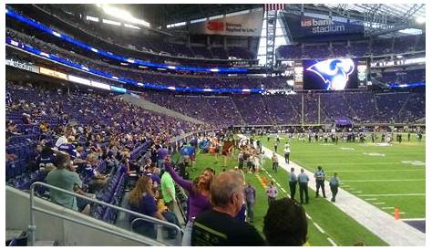 minnesota vikings stadium seating