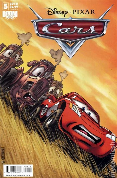 Cars 2009 2nd Series Boom Studios 5a Comic Book Cover Disney Disney
