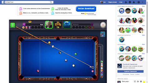Ready your cue and ascend enough to become a legend! 8 Ball Pool no Facebook Google Chrome 2020 03 07 22 09 20 ...